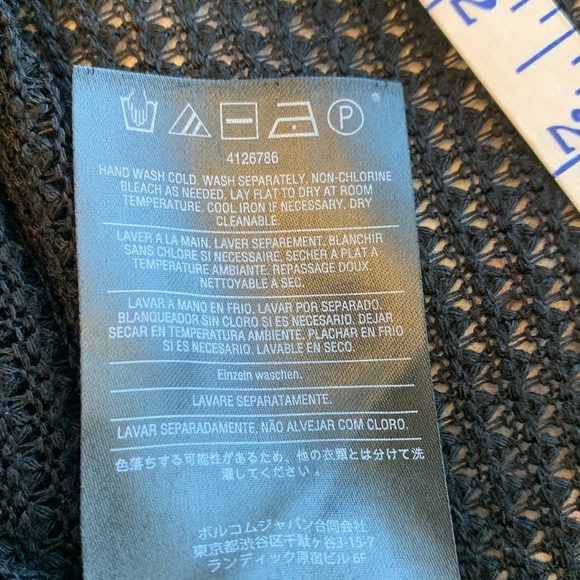 Volcom Mesh Open Cardigan • Sz XS/S - Picture 6 of 9